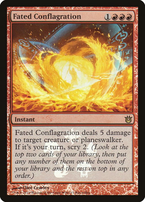 Fated Conflagration  (Foil)