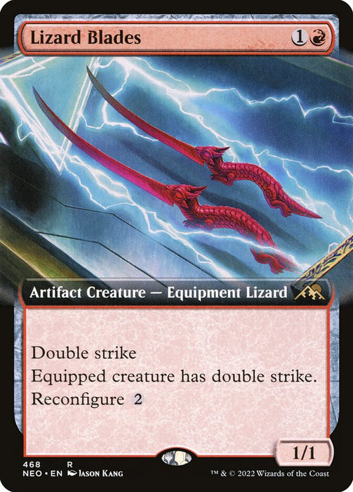 Lizard Blades  - Extended Art (Foil)