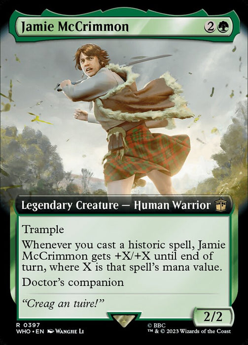 Jamie McCrimmon - Legendary- Extended Art