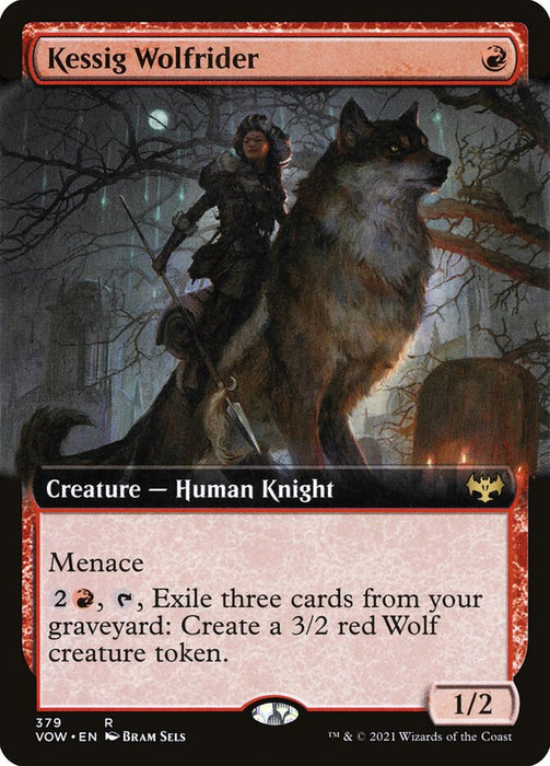 Kessig Wolfrider  - Extended Art (Foil)