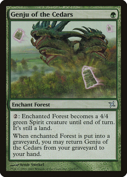 Genju of the Cedars  (Foil)