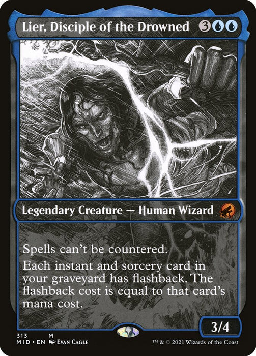 Lier, Disciple of the Drowned  - Showcase - Legendary (Foil)