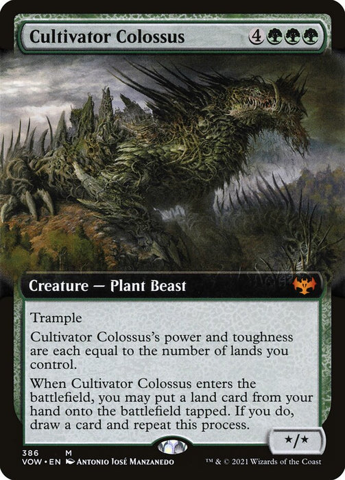 Cultivator Colossus  - Extended Art (Foil)