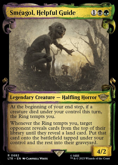 Sméagol, Helpful Guide - Showcase- Legendary (Foil)