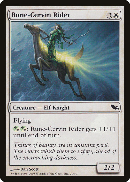 Rune-Cervin Rider  (Foil)