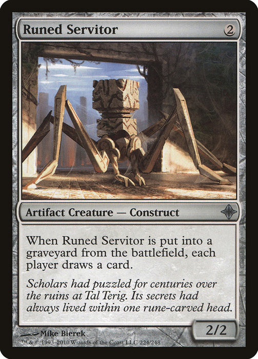 Runed Servitor  (Foil)