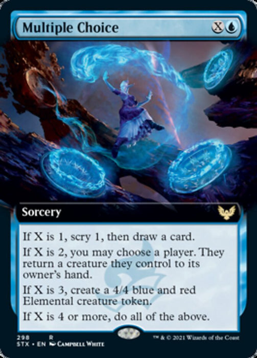 Multiple Choice  - Extended Art