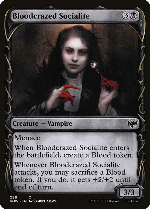 Bloodcrazed Socialite  - Showcase (Foil)