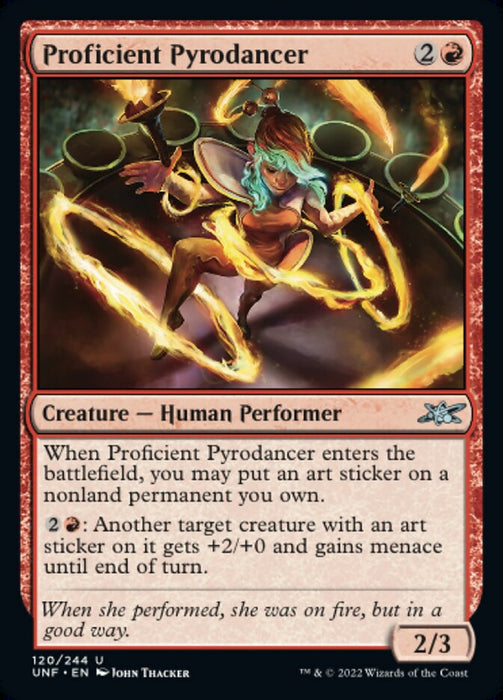 Proficient Pyrodancer (Foil)