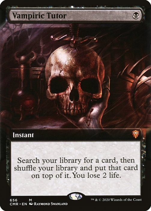 Vampiric Tutor  - Extended Art