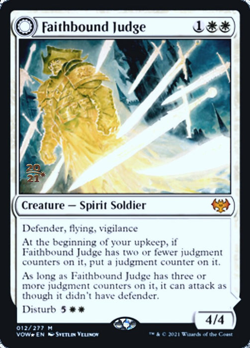 Faithbound Judge // Sinner's Judgment - Sunmoondfc (Foil)