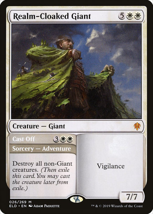 Realm-Cloaked Giant // Cast Off  (Foil)