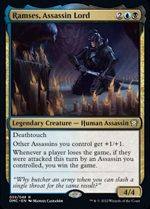 Ramses, Assassin Lord - Legendary (Foil)