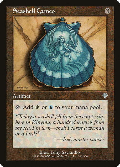 Seashell Cameo  (Foil)