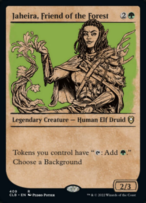 Jaheira, Friend of the Forest  - Showcase - Legendary