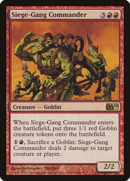 Siege-Gang Commander  (Foil)