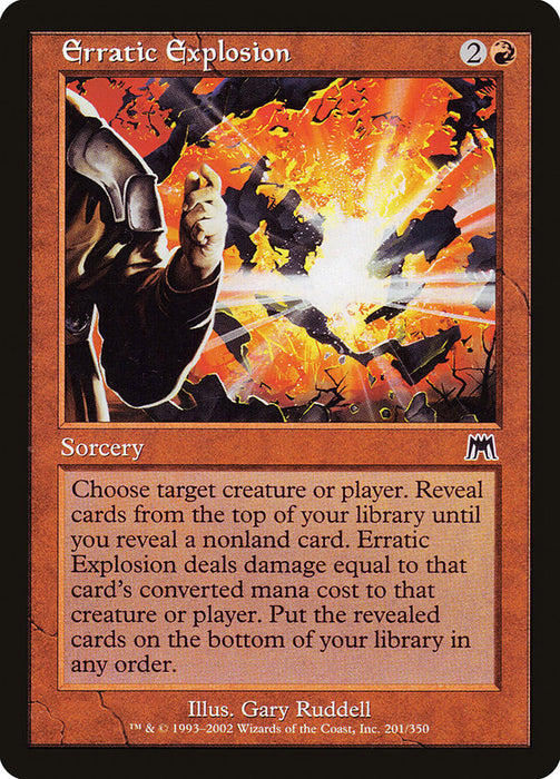 Erratic Explosion  (Foil)