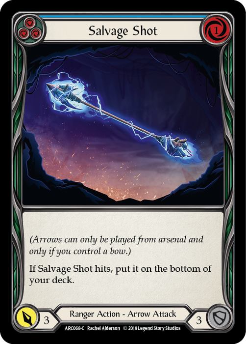 Salvage Shot (Blue) - 1st Edition