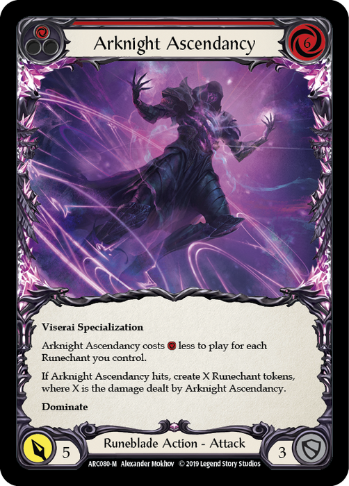 Arknight Ascendancy - Rainbow Foil - Unlimited Edition