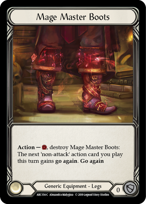 Mage Master Boots - 1st Edition