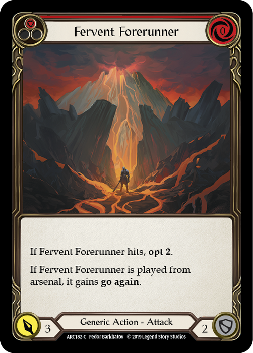 Fervent Forerunner (Red) - 1st Edition