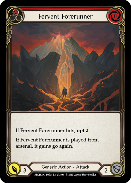 Fervent Forerunner (Red) - Unlimited Edition