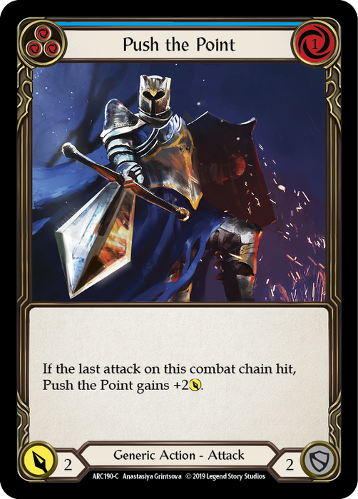 Push the Point (Blue) - Unlimited Edition
