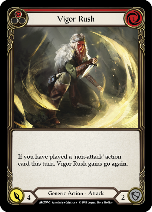 Vigor Rush (Red) - 1st Edition