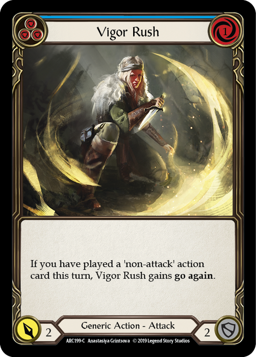 Vigor Rush (Blue) - 1st Edition