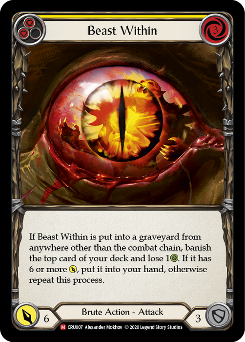 Beast Within - 1st Edition