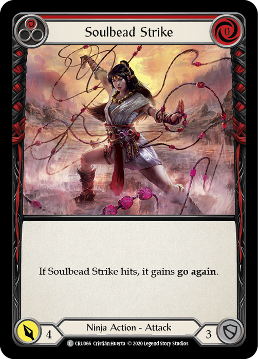 Soulbead Strike (Red) - Rainbow Foil - Unlimited Edition