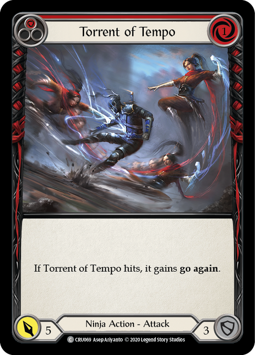 Torrent of Tempo (Red) - 1st Edition