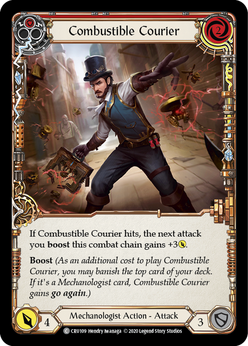 Combustible Courier (Red) - Unlimited Edition