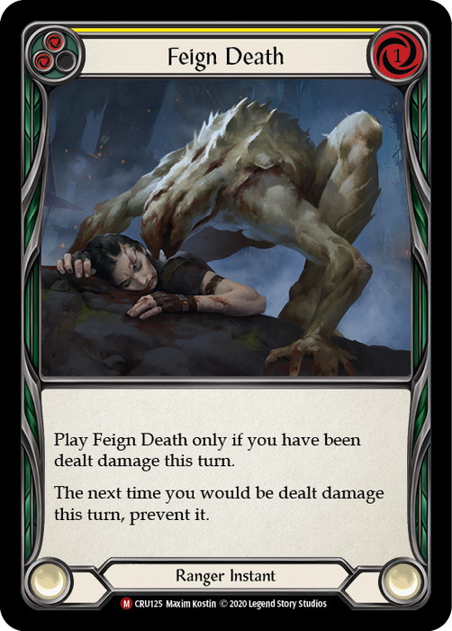 Feign Death - Rainbow Foil - 1st Edition