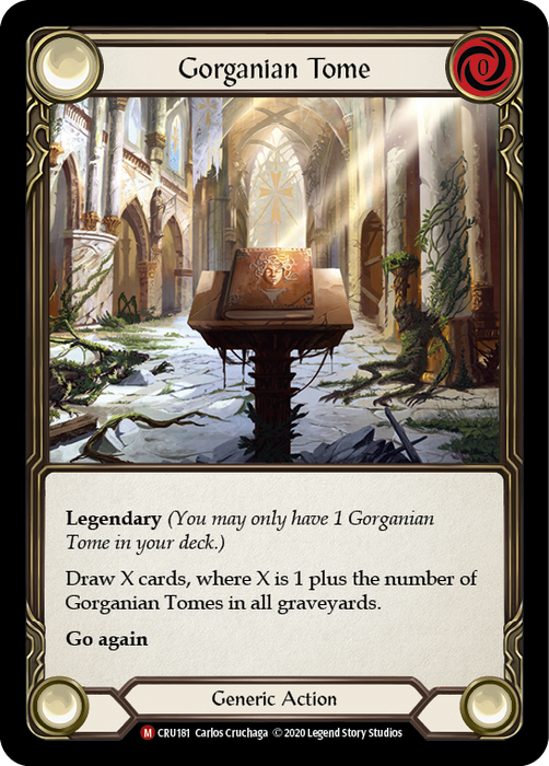 Gorganian Tome - Rainbow Foil - 1st Edition