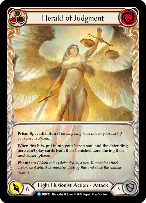 Herald of Judgment (Yellow)