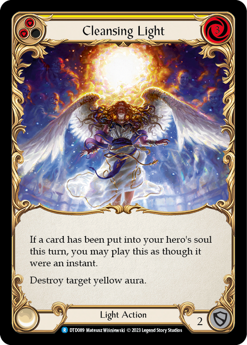 Cleansing Light (Yellow) - Rainbow Foil
