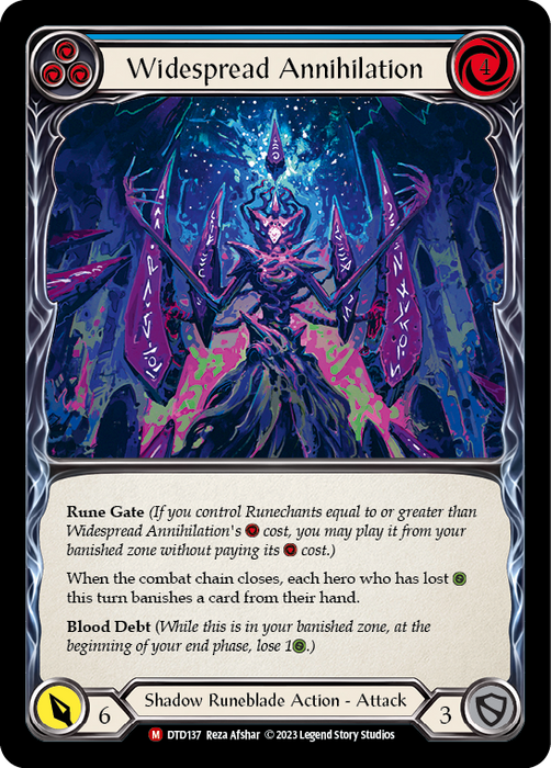 Widespread Annihilation - Extended Art