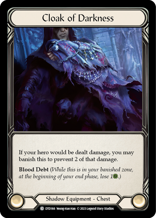 Cloak of Darkness - Cold Foil