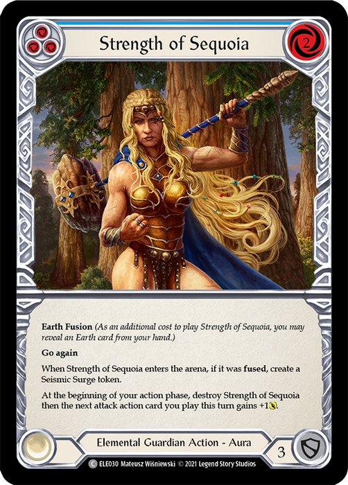 Strength of Sequoia (Blue) - Unlimited Edition