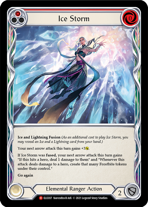 Ice Storm - Rainbow Foil - Unlimited Edition