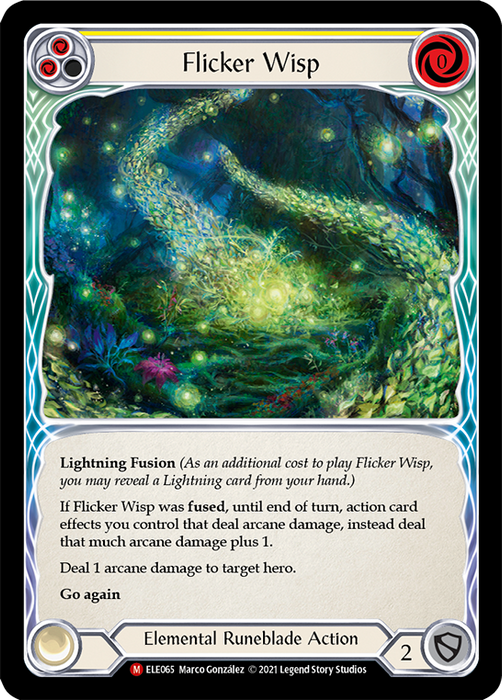 Flicker Wisp - Rainbow Foil - Unlimited Edition