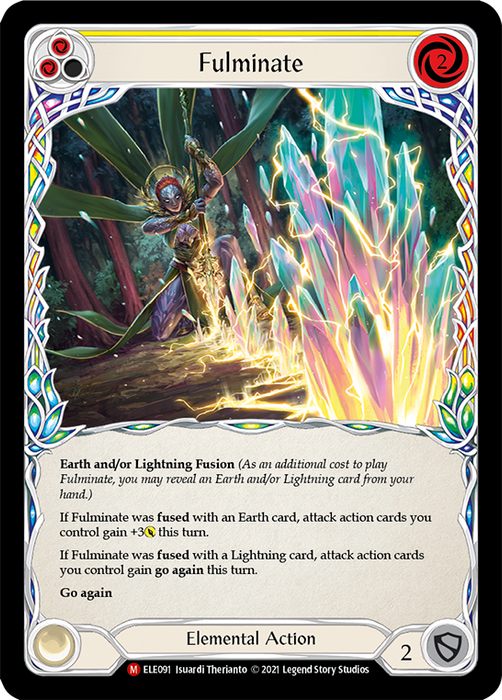 Fulminate - Rainbow Foil - 1st Edition