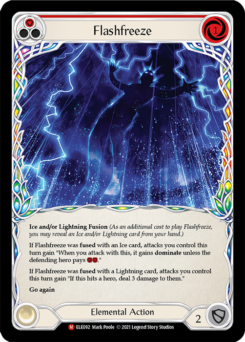 Flashfreeze - Rainbow Foil - 1st Edition