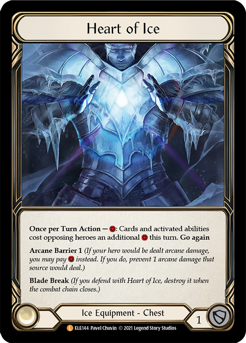 Heart of Ice - Rainbow Foil - Unlimited Edition