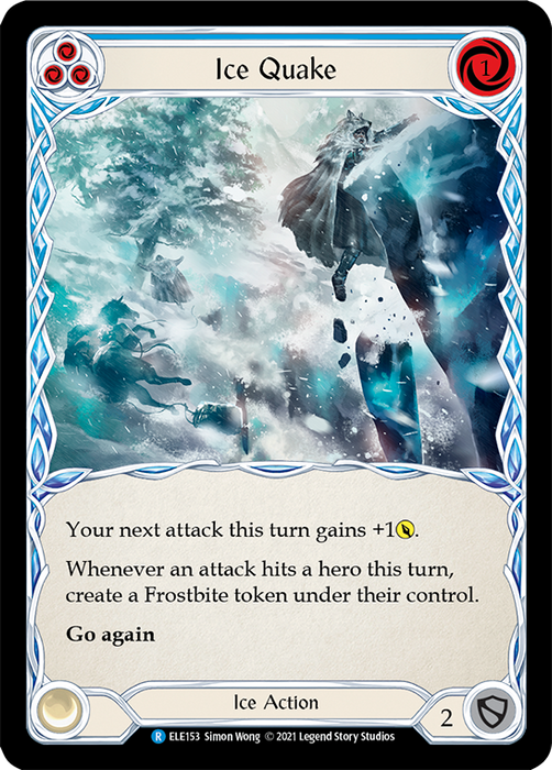 Ice Quake (Blue) - 1st Edition