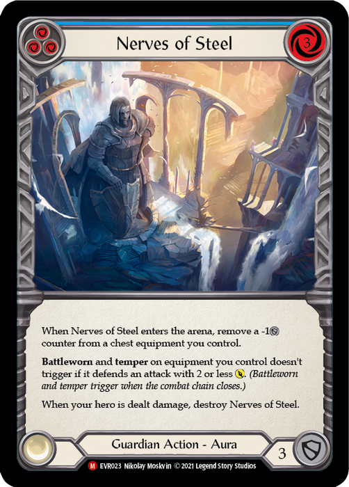 Nerves of Steel - Rainbow Foil - 1st Edition