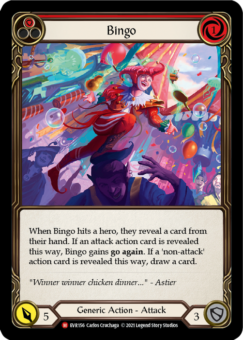 Bingo - Rainbow Foil - 1st Edition