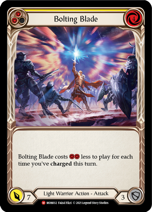 Bolting Blade - Rainbow Foil - 1st Edition