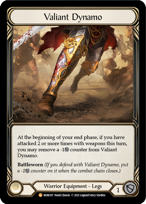 Valiant Dynamo - Cold Foil - 1st Edition